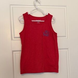 Cat & Jack Red USA Tank Top